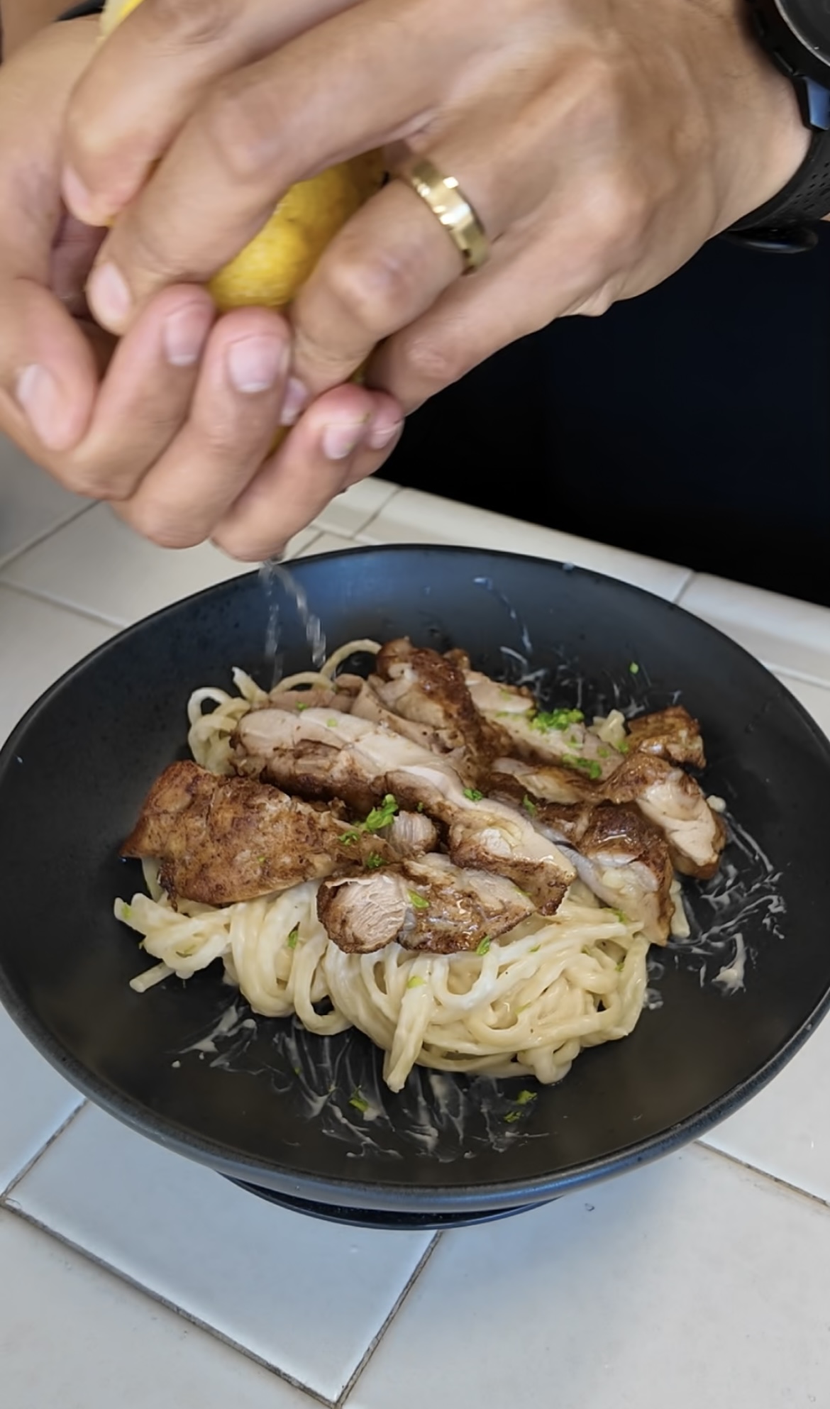 Cajun Chicken Alfredo Pasta